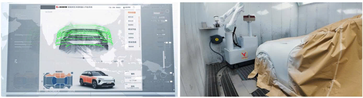 ROBOT Phun Sơn Tự Động AI IBS90550